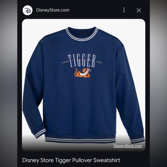 Disney Tigger Sweatshirt Navy Blue - Picture 1 of 1